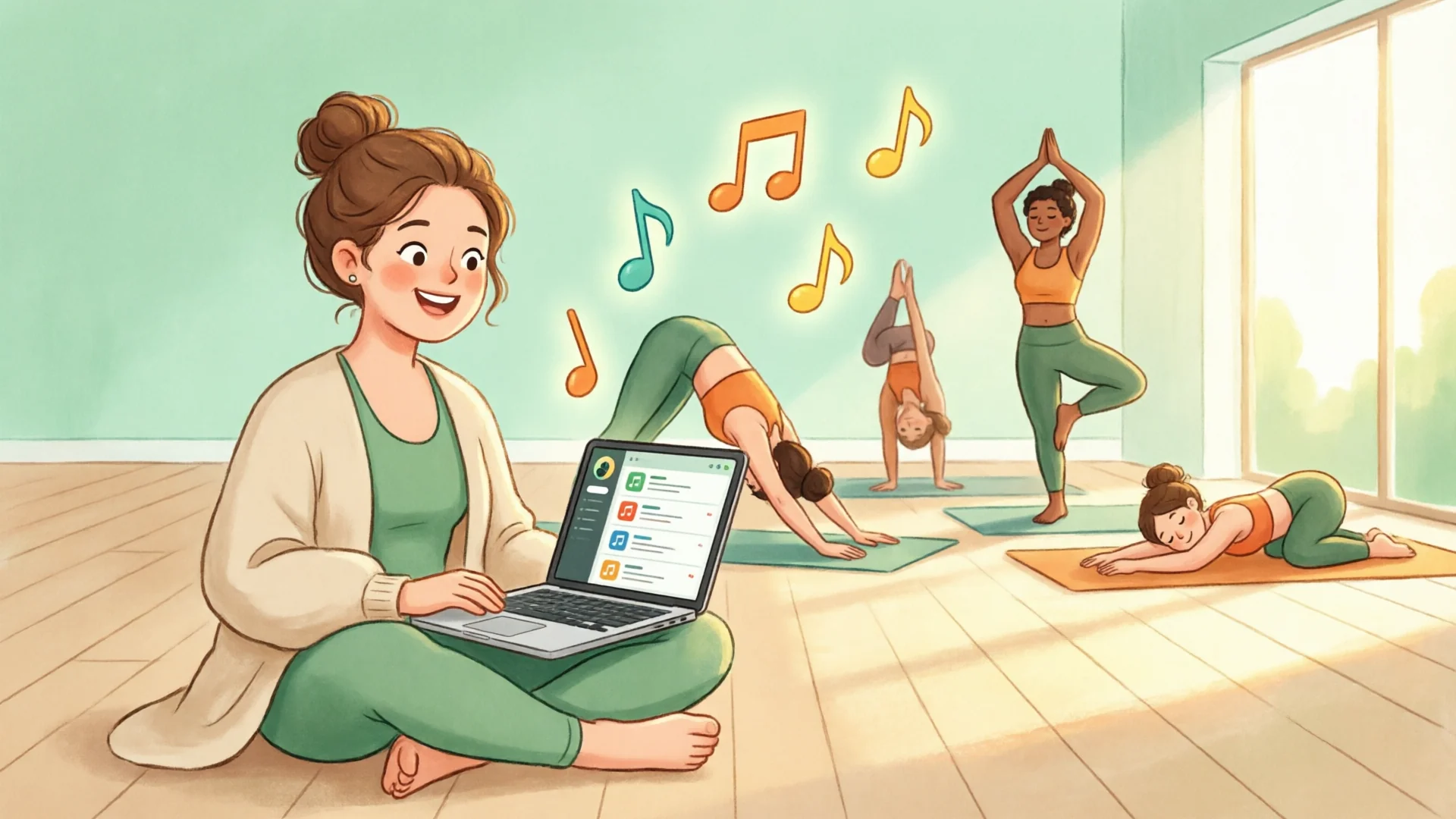 Yoga Class Playlist Curation: The Rhythm Behind the Flow
