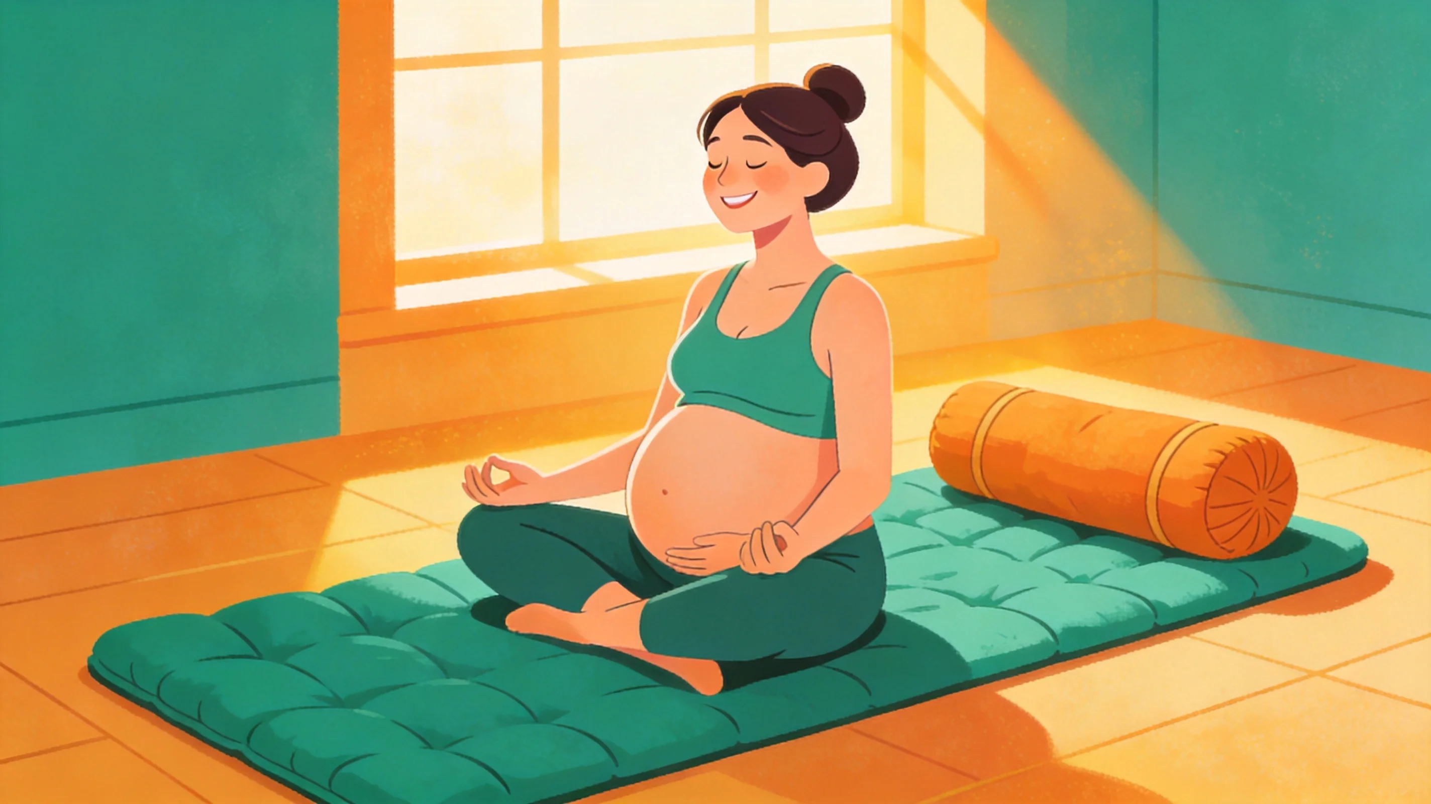 Yoga Mats for Prenatal Practice: Cushion & Stability