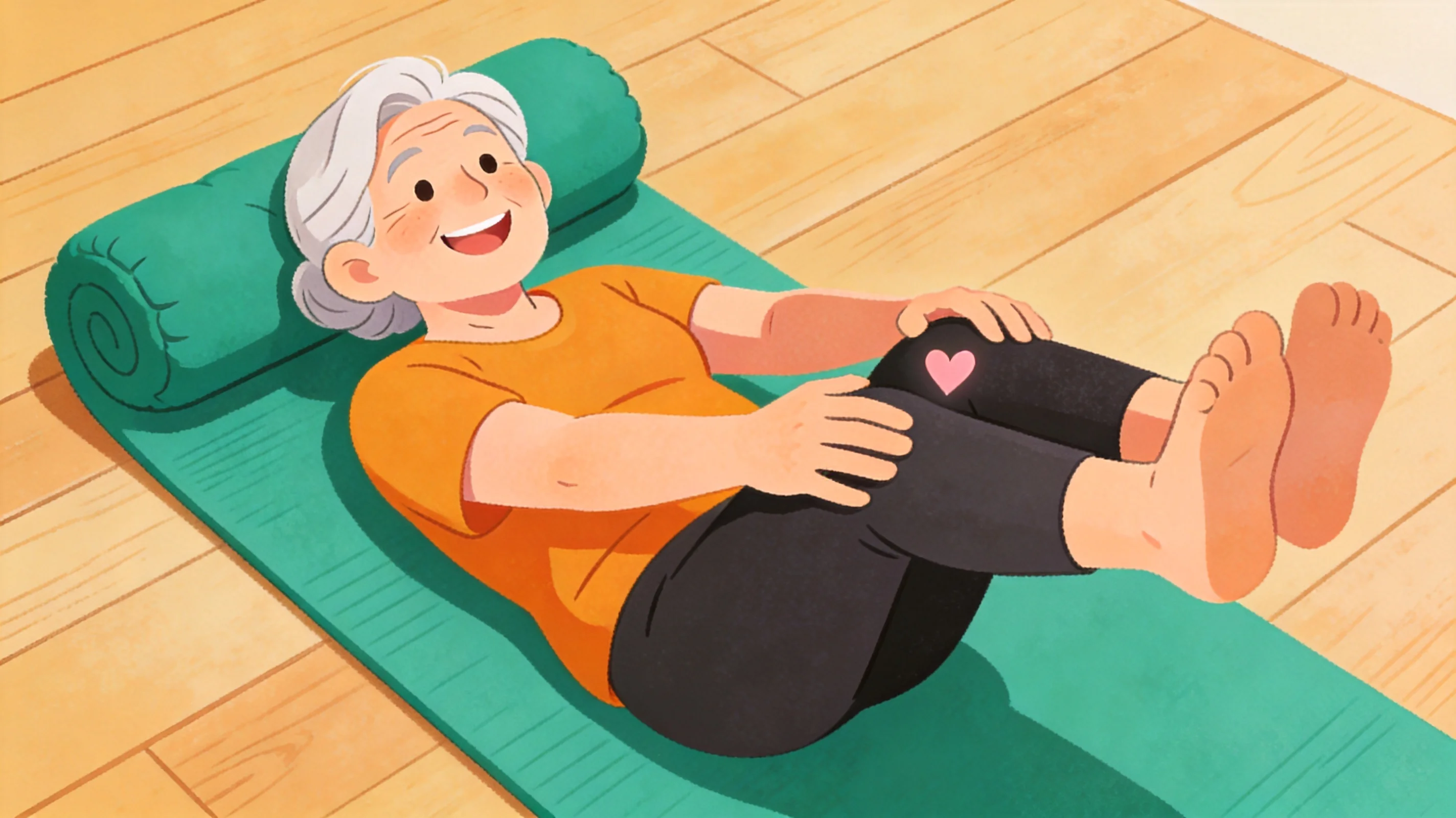 Beste Yogamatte bei Knieschmerz: Dicke und Polsterung