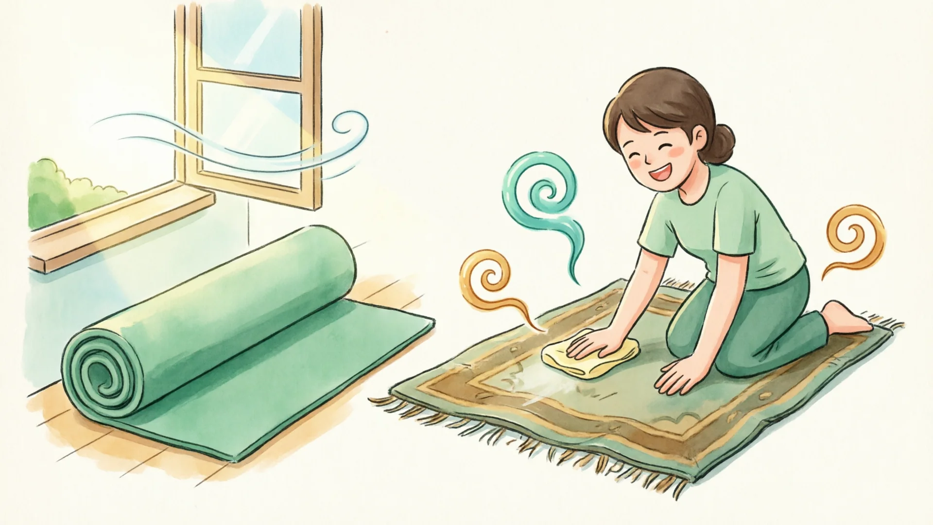 Why Your Yoga Mat Smells (and How to Fix It)