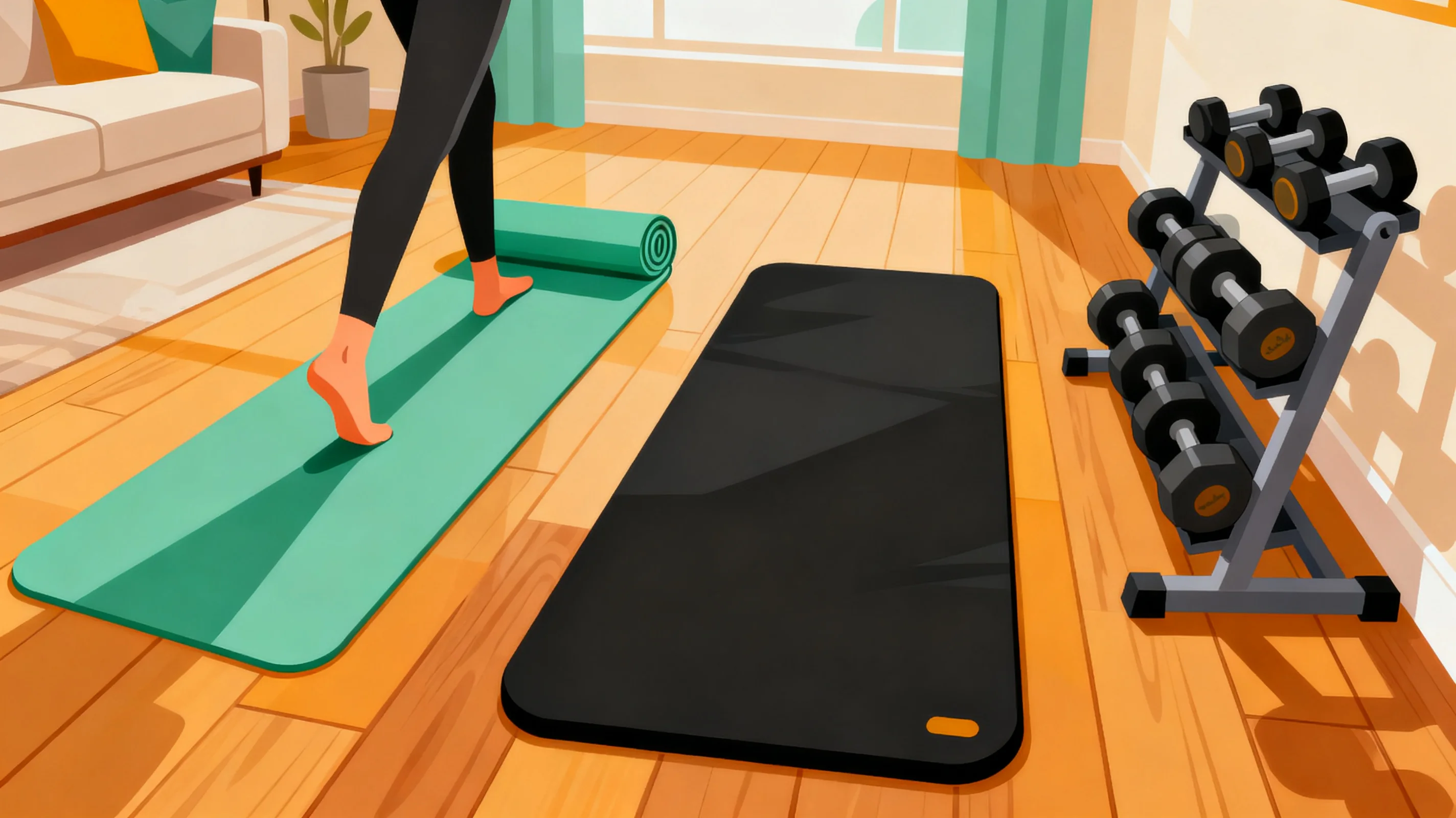 Yoga Mat vs Exercise Mat: What's the Difference?