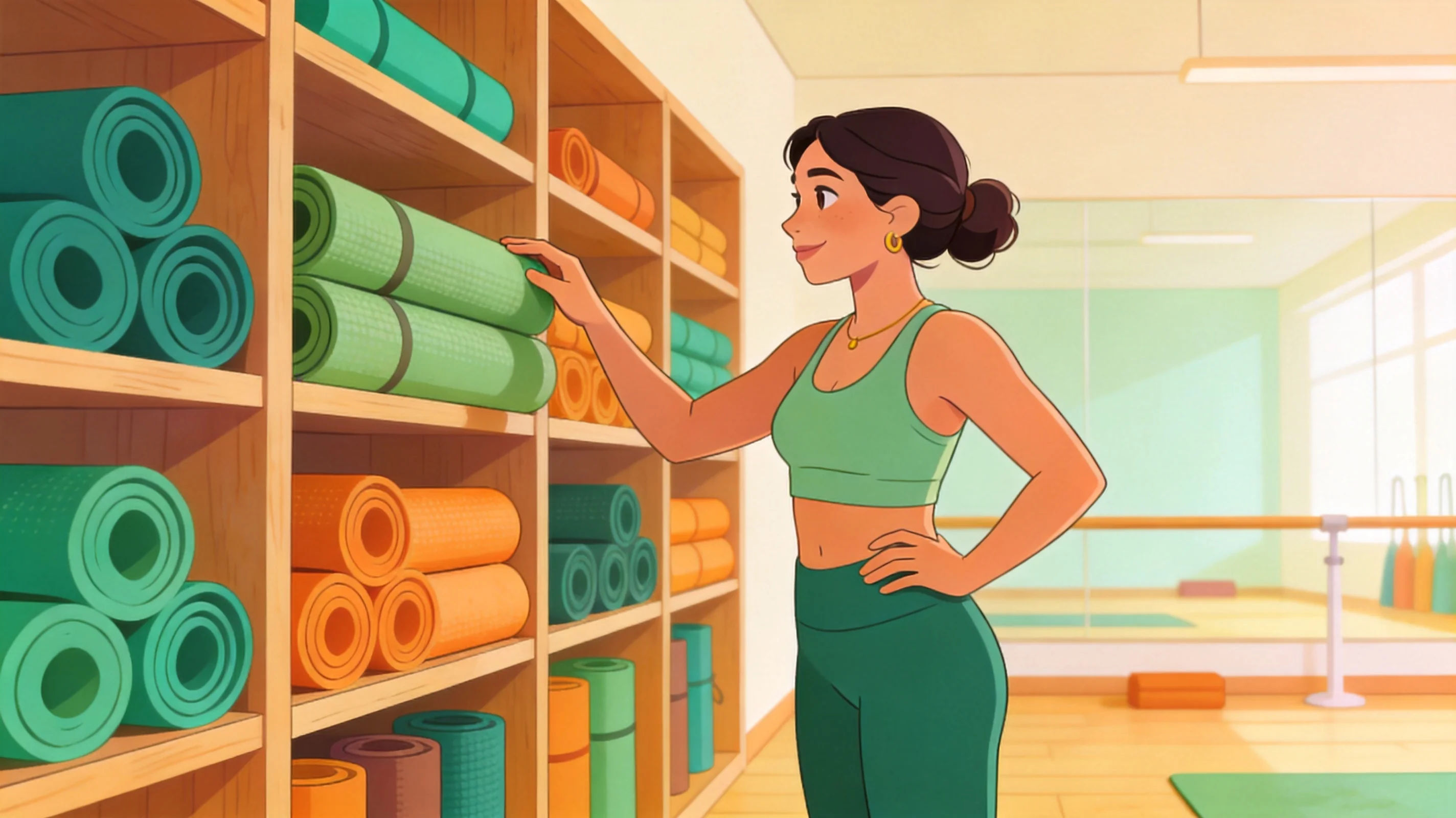 Wie Yogalehrer Studiomatten auswählen, die lange halten