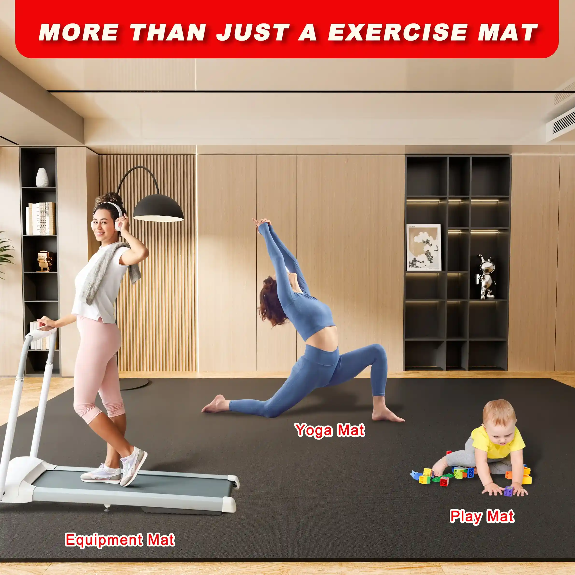 CHEETE Large Exercise Mat - 6