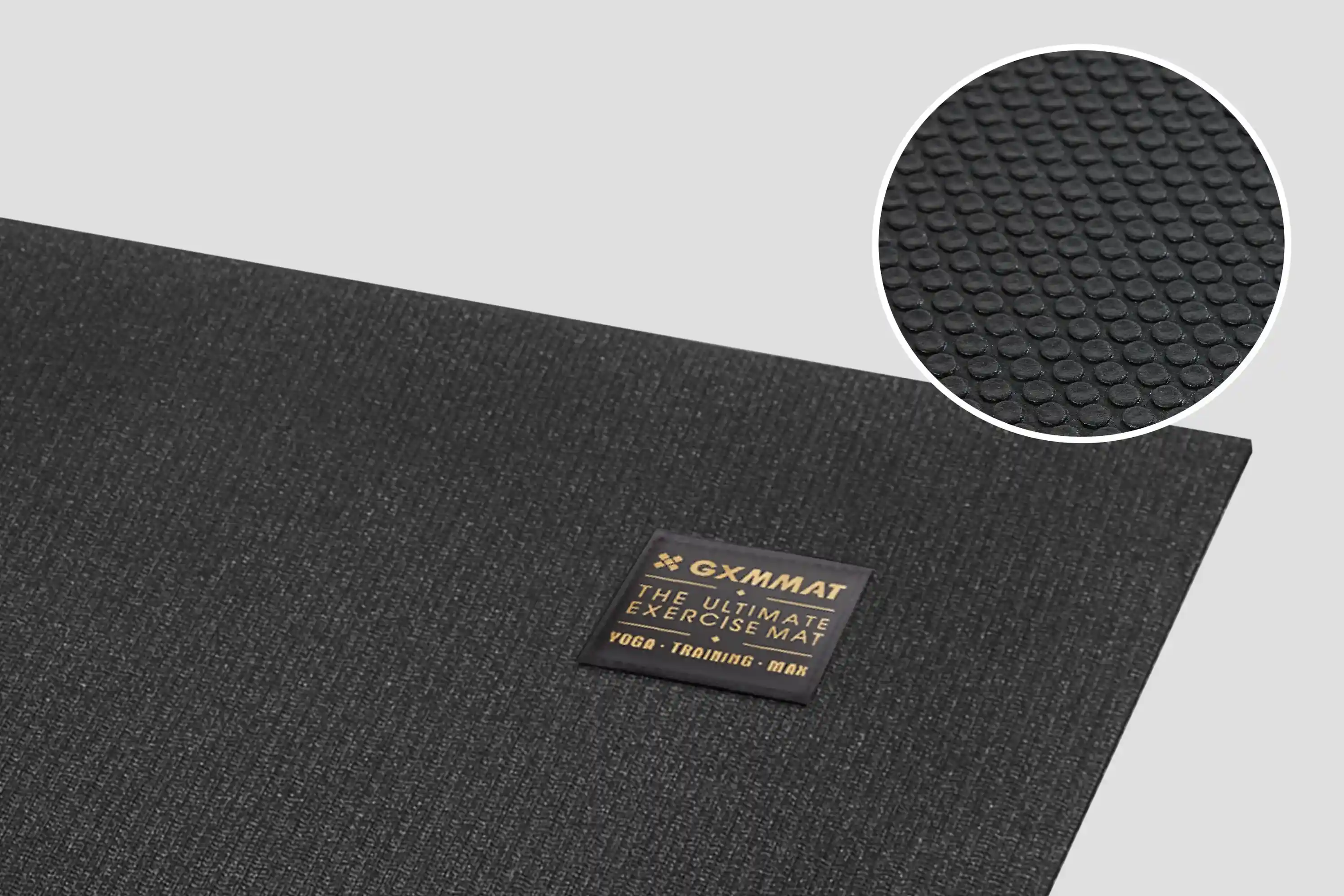 GXMMAT Extra Wide Exercise Mat 7' - Double Sided Anti Slip Design