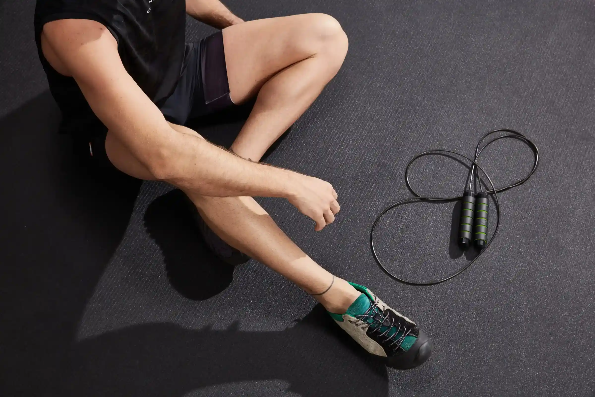 GXMMAT Extra Wide Exercise Mat 7' - Easy To Clean Surface