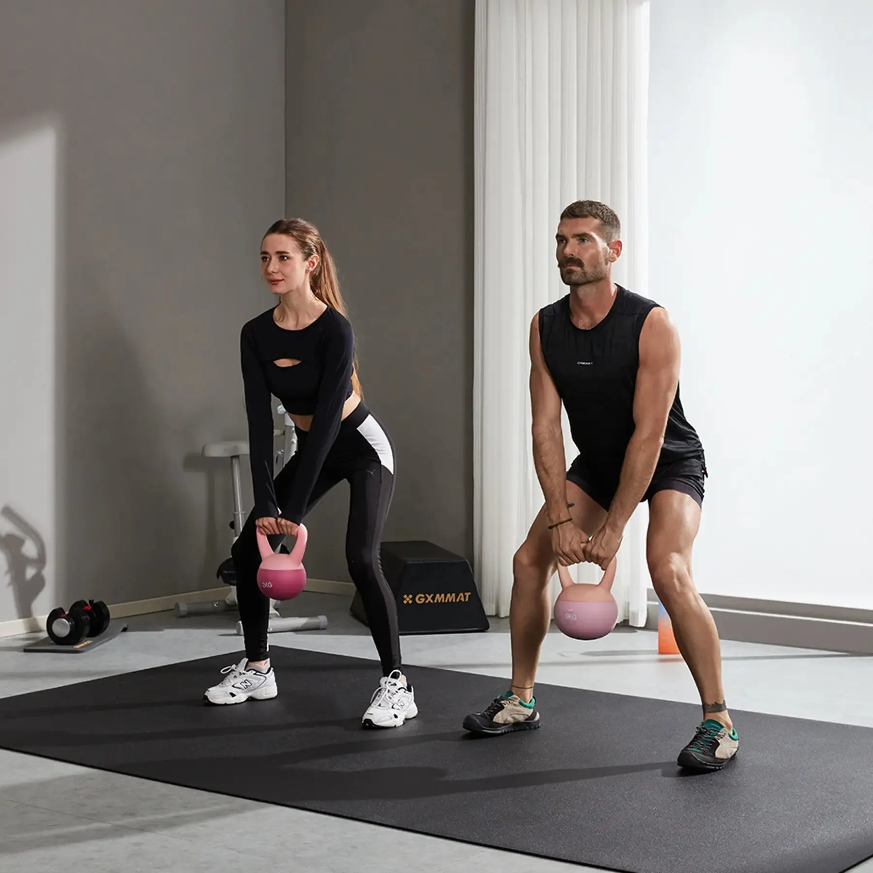 GXMMAT Extra Wide Exercise Mat 7' - 4