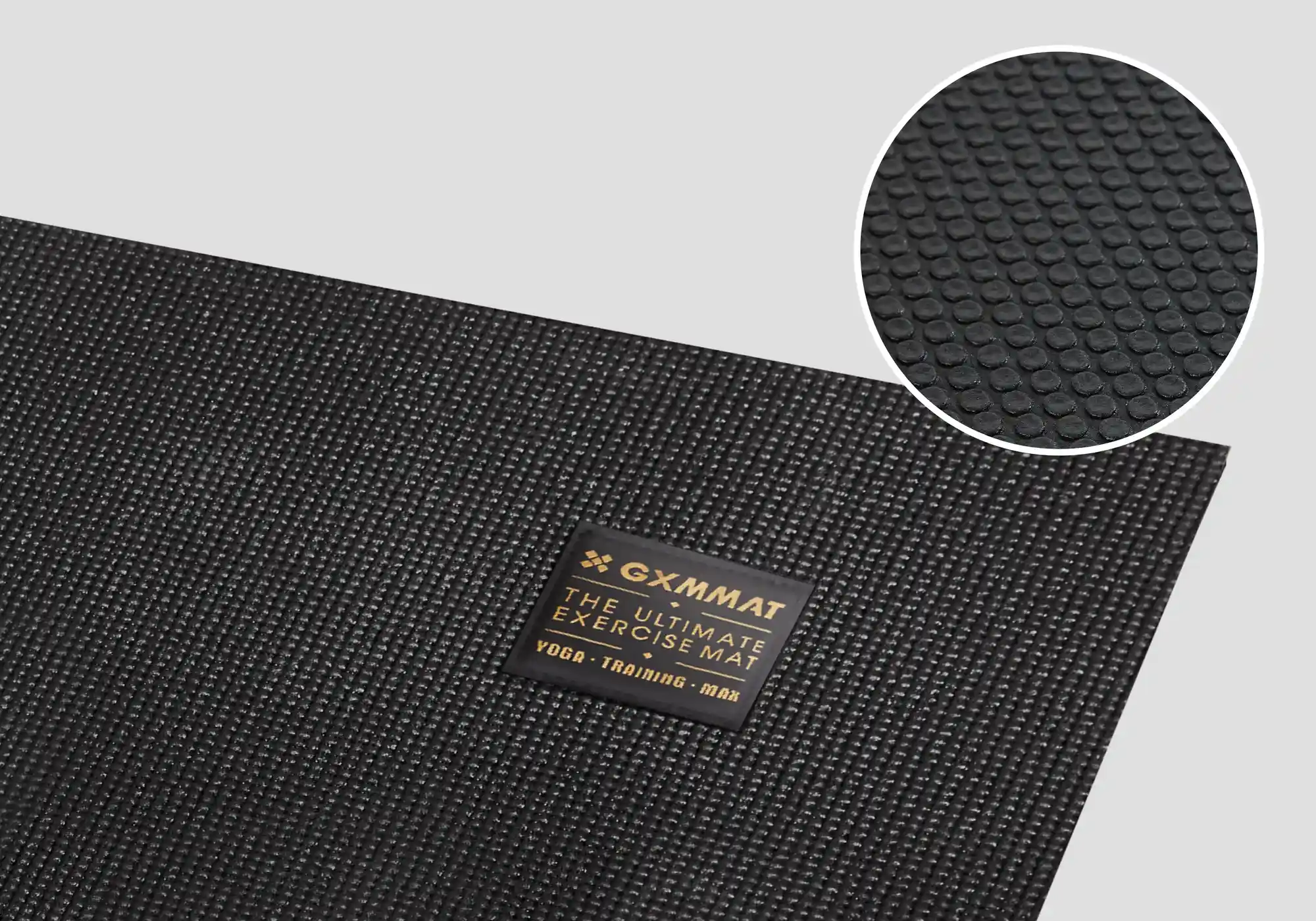 GXMMAT Large Yoga Mat 6'x6' - Double Sided Non Slip Surface